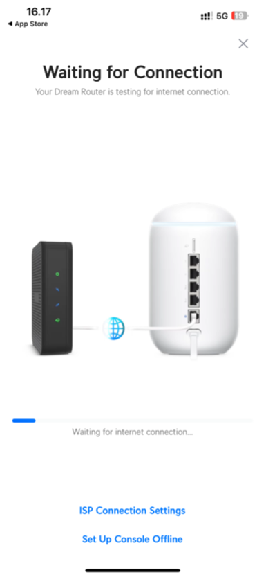 Dream router setup