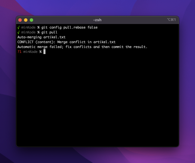 Git rebase