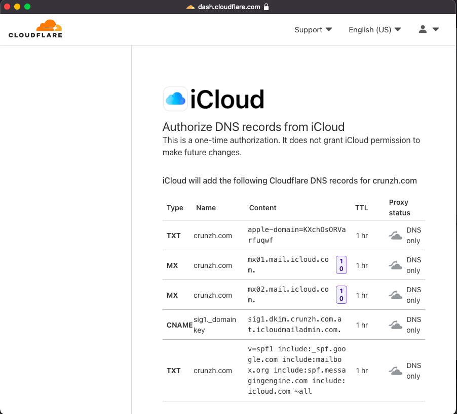 icloud opsætning