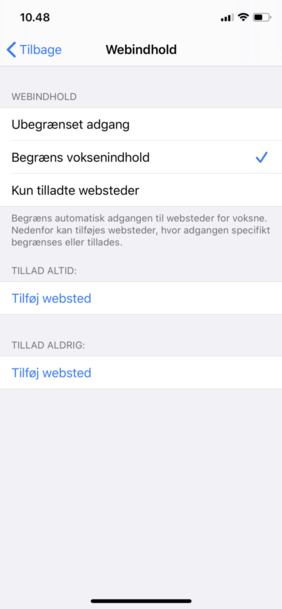 Indhold og Anonymitet