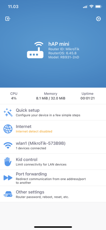 mikrotik setup