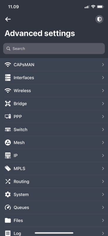 mikrotik advanced settings