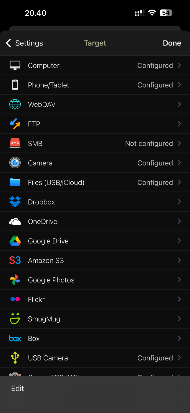 PhotoSync SSD